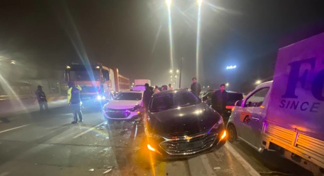 В Чиланзарском районе столкнулись три автомобиля