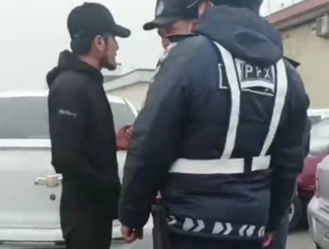 В Фергане оштрафовали жителя Маргилана, который не подчинился законным требованиям сотрудника ОВД