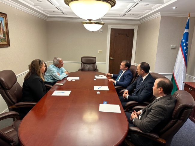 В Нью-Йорке состоялись переговоры узбекской делегации и компании American Express