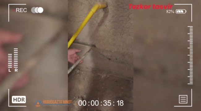 В Навои украли природный газ на 150 млн сумов при обогреве теплицы, используя опасный способ