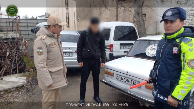 В Ташкентской области несовершеннолетний решил приехать в школу на «копейке»