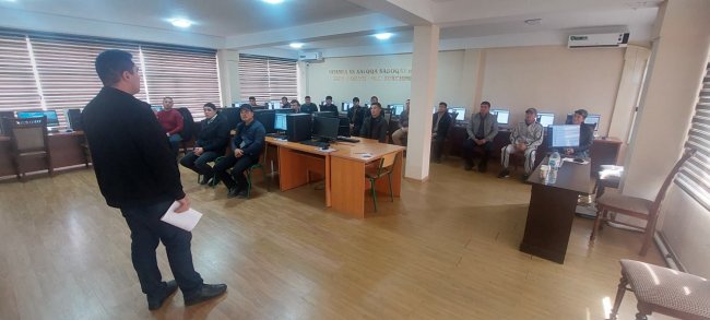 В УВД Самаркандской области соискателей тестируют перед трудоустройством