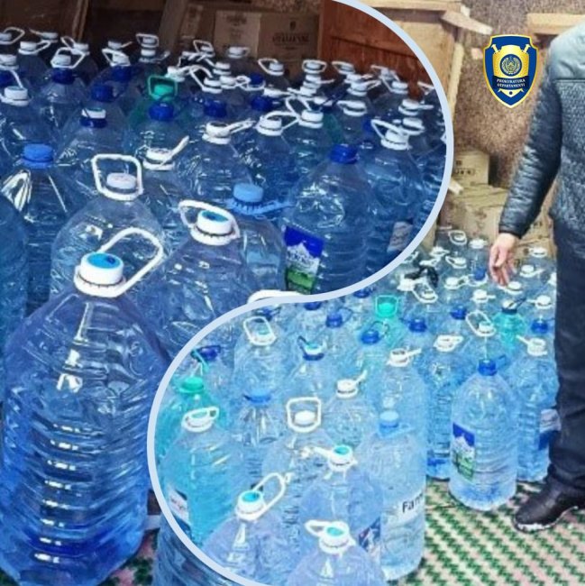 В одном из магазинов Андижанской области незаконно производили водку