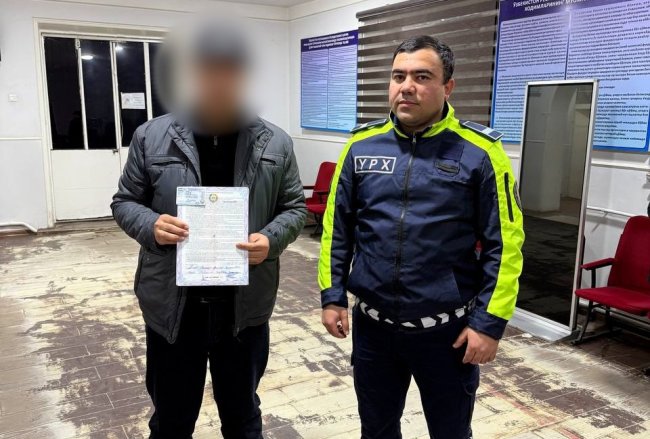 В Янгиюле мужчина пришёл регистрировать приобретённый автомобиль, но нотариальный договор оказался фальшивым