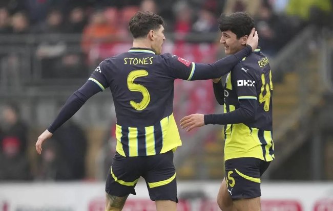 Абдукодир Хусанов забил свой первый гол в составе «Manchester City»