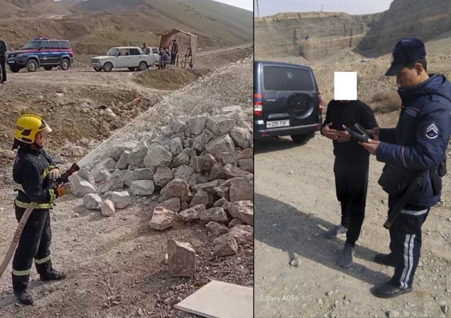 Самодельные печи по обжигу извести загрязняли окружающую среду в Андижанской области