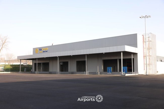 В международном аэропорту Ташкента открыли новый грузовой терминал