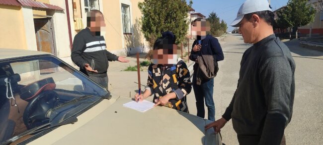 В Кашкадарье экологи оштрафовали женщину