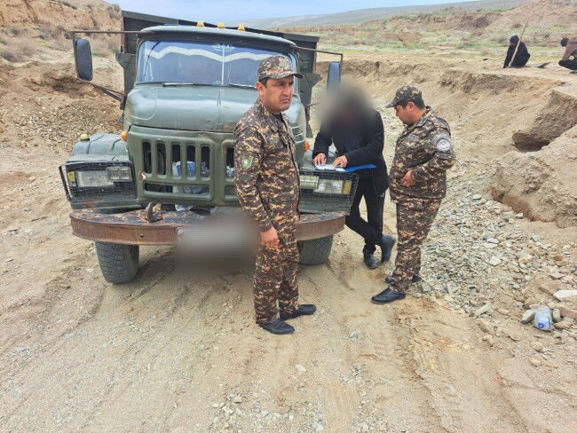 В Навои мужчина заплатит крупный штраф за незаконную добычу природных ресурсов