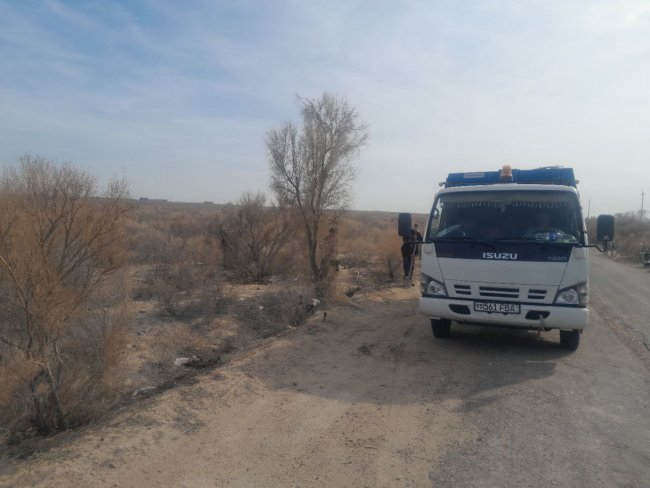 В Нукусе люди замусорили зону отдыха «Ашши Кул»