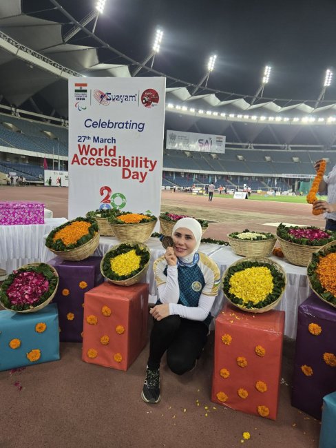 Сотрудница ОВД Джизакской области завоевала золотую медаль в Гран-при по лёгкой атлетике