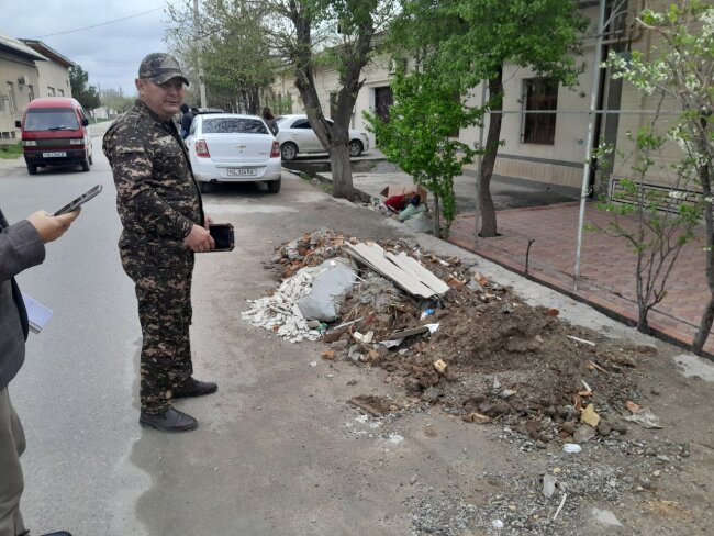 12 млн сумов штрафа выплатят жители Кашкадарьинской области за оставленный мусор на улице