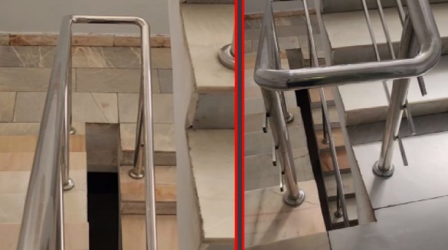 В хокимияте Мирзо-Улугбекского района заявили, что опасные для детей перила поликлиники - это проблема родителей