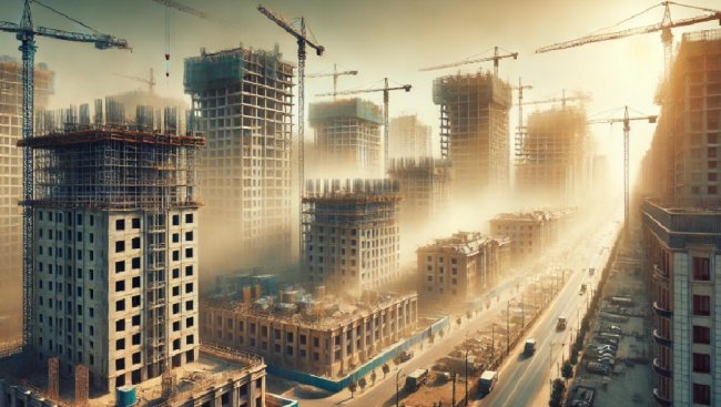 Штрафовать за пыль со строек в Узбекистане начнут через 3 месяца