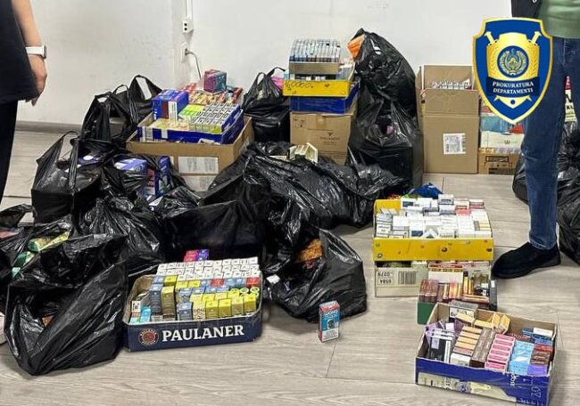 В Мирабадском районе выявлен магазин, в котором продавали сигареты без акцизных марок