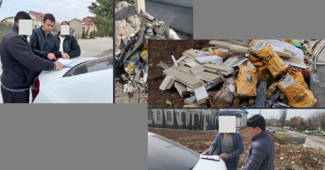 В Ташкенте прошли рейды по выявлению в махаллях незаконных свалок строительного мусора