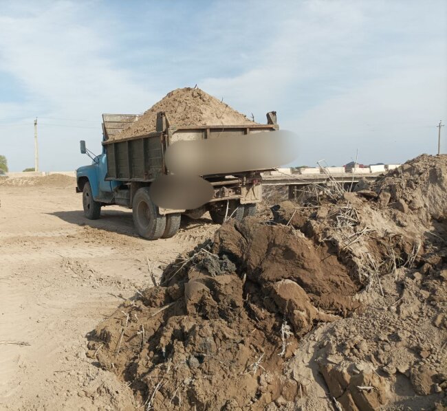 В Каракалпакстане мужчина заплатит крупный штраф за добычу глины с земли государственного резерва