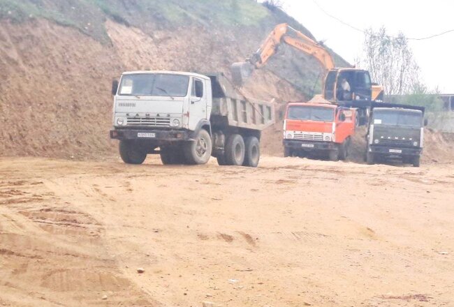 При подготовке территории для создания сада в Наманганской области выявлены нарушения в сфере охраны экологии