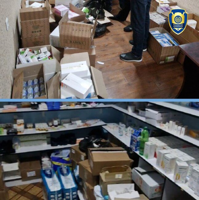 В Ферганской области выявили нелегальную аптеку