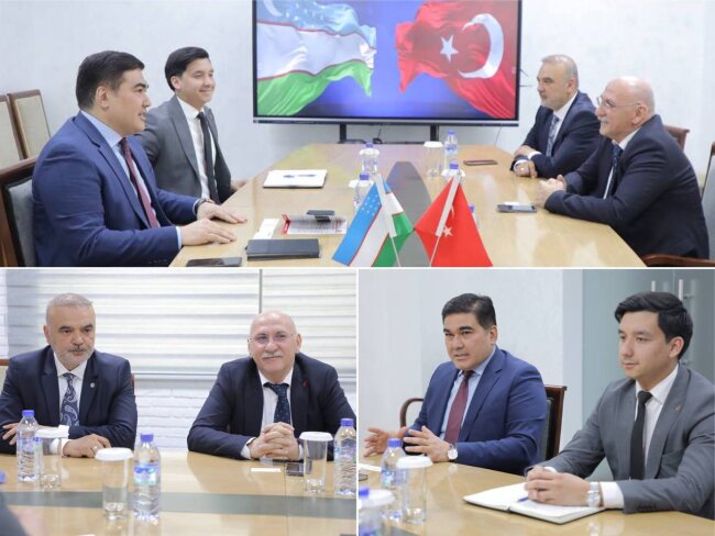 В Ташкенте состоялась встреча с делегацией Турции