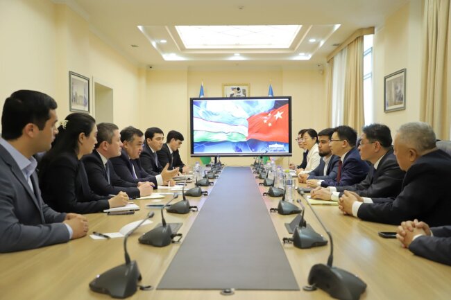 Китайская компания реализует проекты в Сырдарьинской области