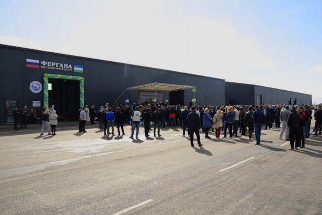 В Омске заработал Ферганский оптово-распределительный логистический центр