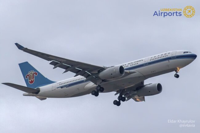 China Southern Airlines увеличит частоту рейсов в Узбекистан