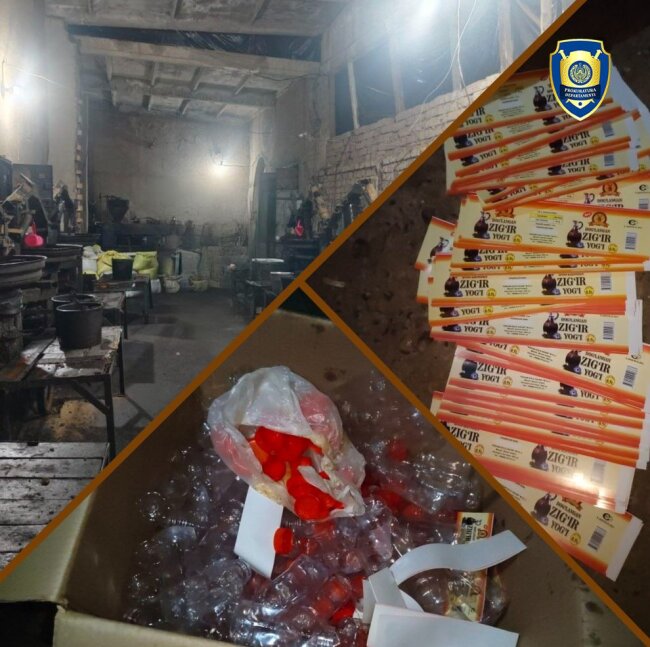 В Карши выявили цех, в котором производили хлопковое масло опасное для здоровья человека