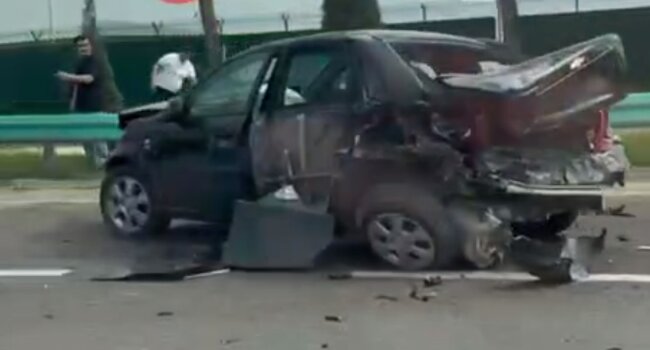 Серьёзное ДТП с пострадавшими произошло недалеко от парка Новый Узбекистан