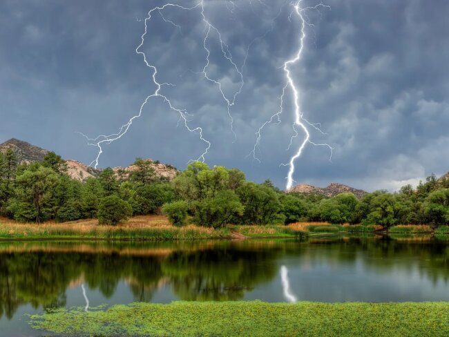 Сегодня Узгидромет прогнозирует в Ташкенте кратковременный дождь и грозу