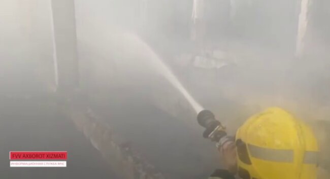 Различные ведомства начали проведение следствия по факту гибели двух лиц во время пожара в Ташкенте