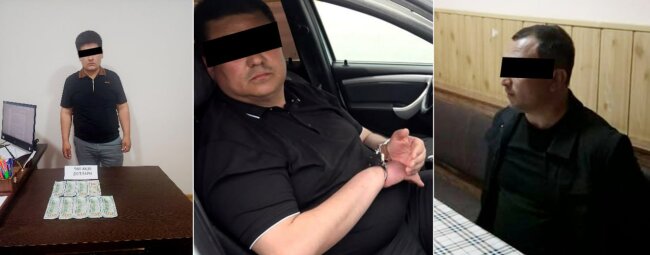 В Узбекистане при получении взяток задержали налоговика и сотрудника центра судебной экспертизы