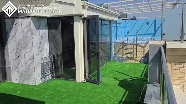 В Самарканде жители верхних этажей многоквартирных домов строят незаконные бассейны