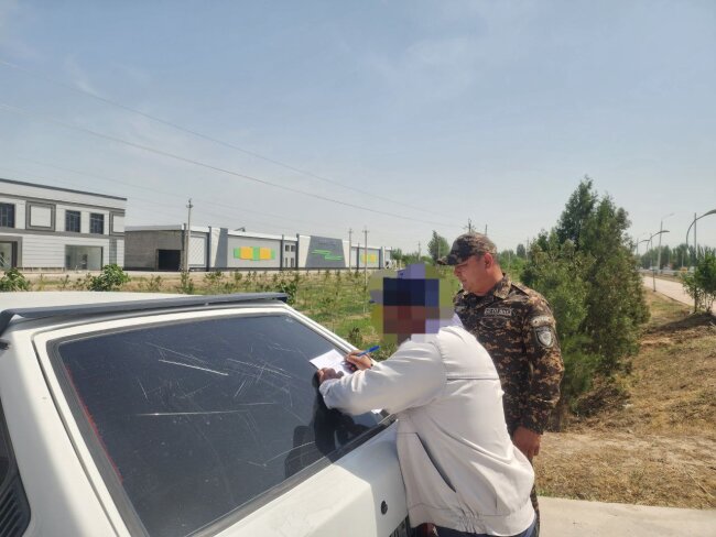 Сотрудник Каршинского предприятия по эксплуатации дорог заплатит почти 10 млн сумов за уничтожение цветов