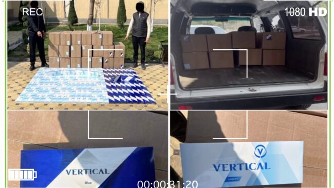 В Фергане из незаконного оборота изъяли 10 тыс. упаковок сигарет