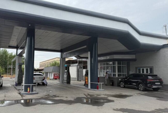 В Андижане выявили заправочную станцию с нарушениями