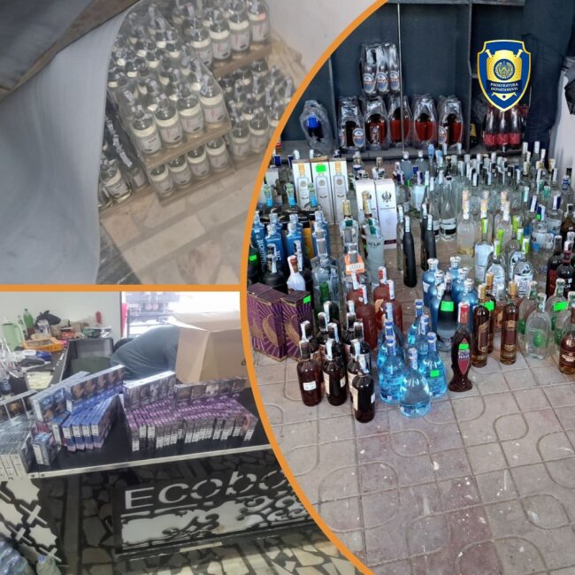 В Хорезме и Джизаке пресекли торговлю контрафактным алкоголем