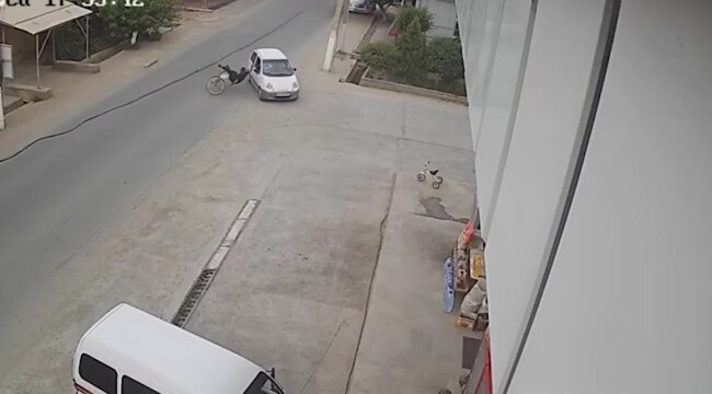 В Хиве пенсионер попал в реанимацию после ДТП с автомобилем «Matiz»