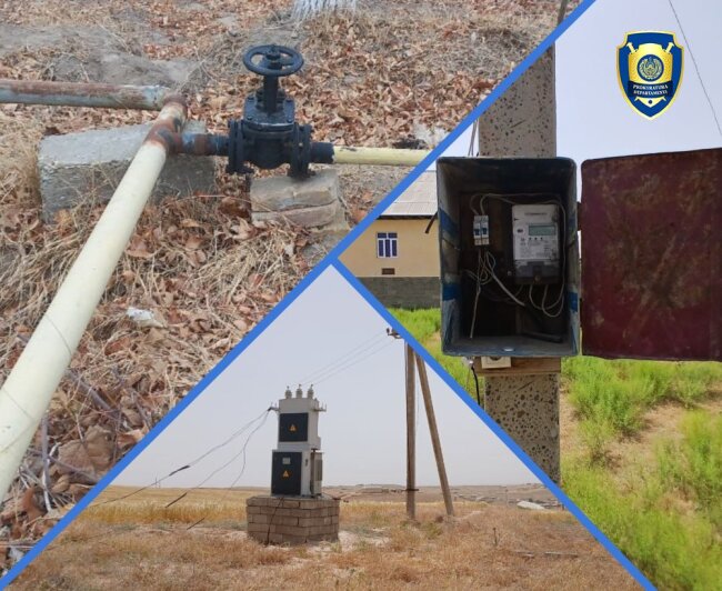 В Каракалпакстане и Кашкадарье пресекли незаконное использование энергоресурсов