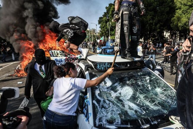 В МИД призвали граждан Узбекистана не участвовать в массовых демонстрациях в США