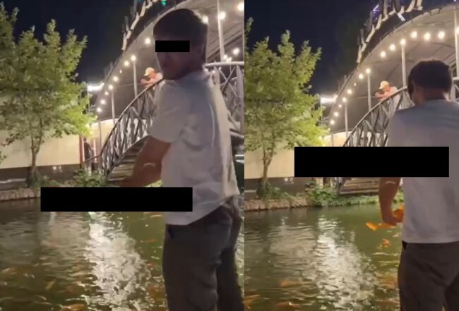 Ловись рыбка большая и маленькая: Водные обитатели «Central Park» не дают покоя посетителям