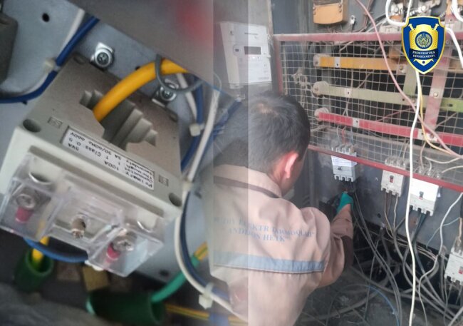 В Андижанской области выявили случаи кражи электроэнергии более чем на полмиллиарда сумов