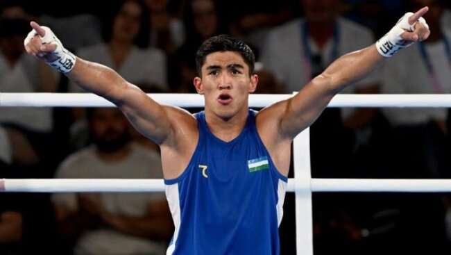Узбекистанский боксёр одолел своего противника из Украины