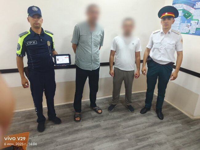 В Янгиюле сотрудники ДПС задержали особо опасного преступника, находящегося в розыске