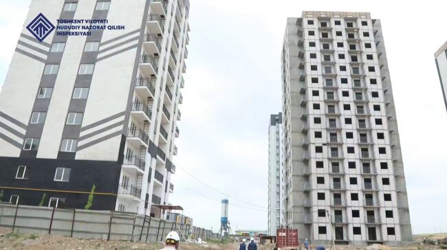 В Чирчике 4 многоэтажки строили незаконно 8 лет