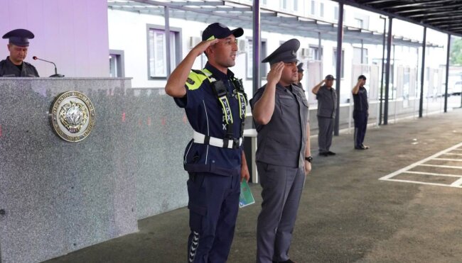 Сотрудник ДПС, спасший ребёнка в Ферганской области, представлен к награде