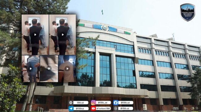 Жители Ташкента устали верить обещаниям и избили руководителя фирмы-застройщика