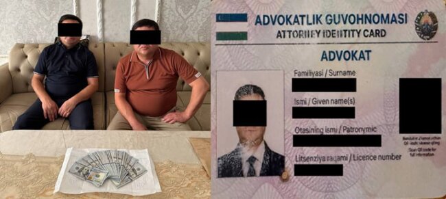 В Ташкенте адвокат представлялся сотрудником Департамента исполнения наказаний и занимался мошенничеством