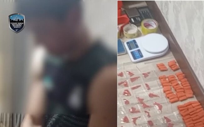 Житель Чирчика занимался распространением синтетических наркотиков