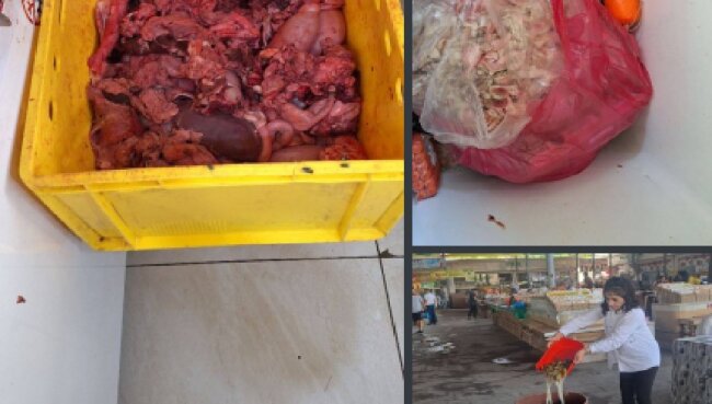 На одном из рынков Мирзо-Улугбекского района выявили непригодные к употреблению продукты питания